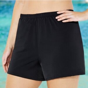 NWOT Swimsuits For All Aquabelle Plus Size Swim Shorts Relaxed Fit